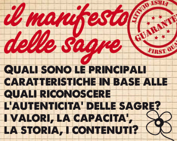 link a MANIFESTO DELLE SAGRE